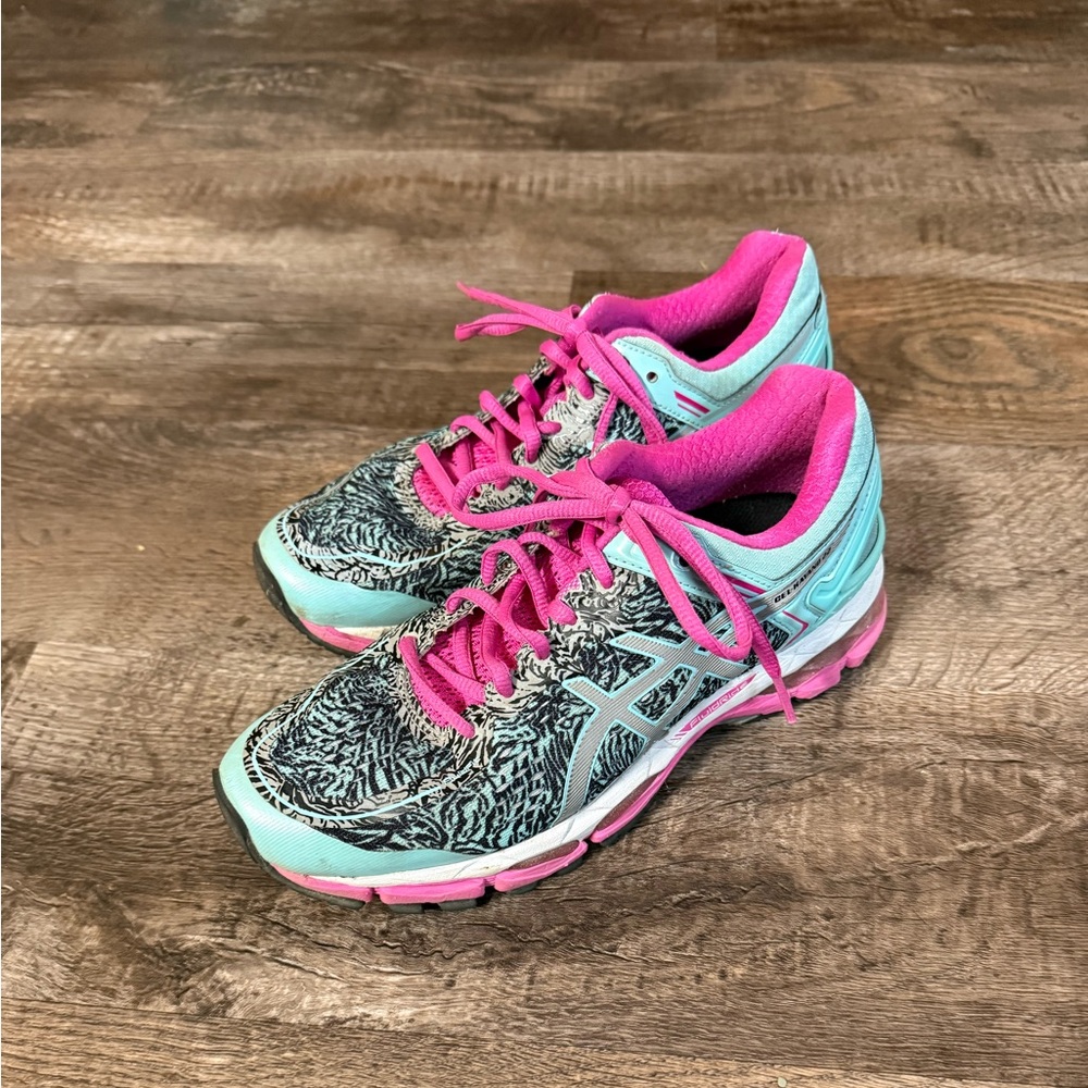 Asics Gel-Kayano 22 Lite-Show Road Running Shoe - Womens 6.5